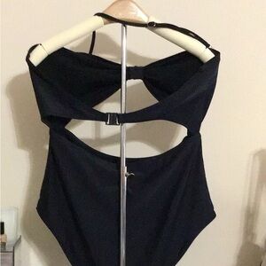 Stylish Black Swim One Piece